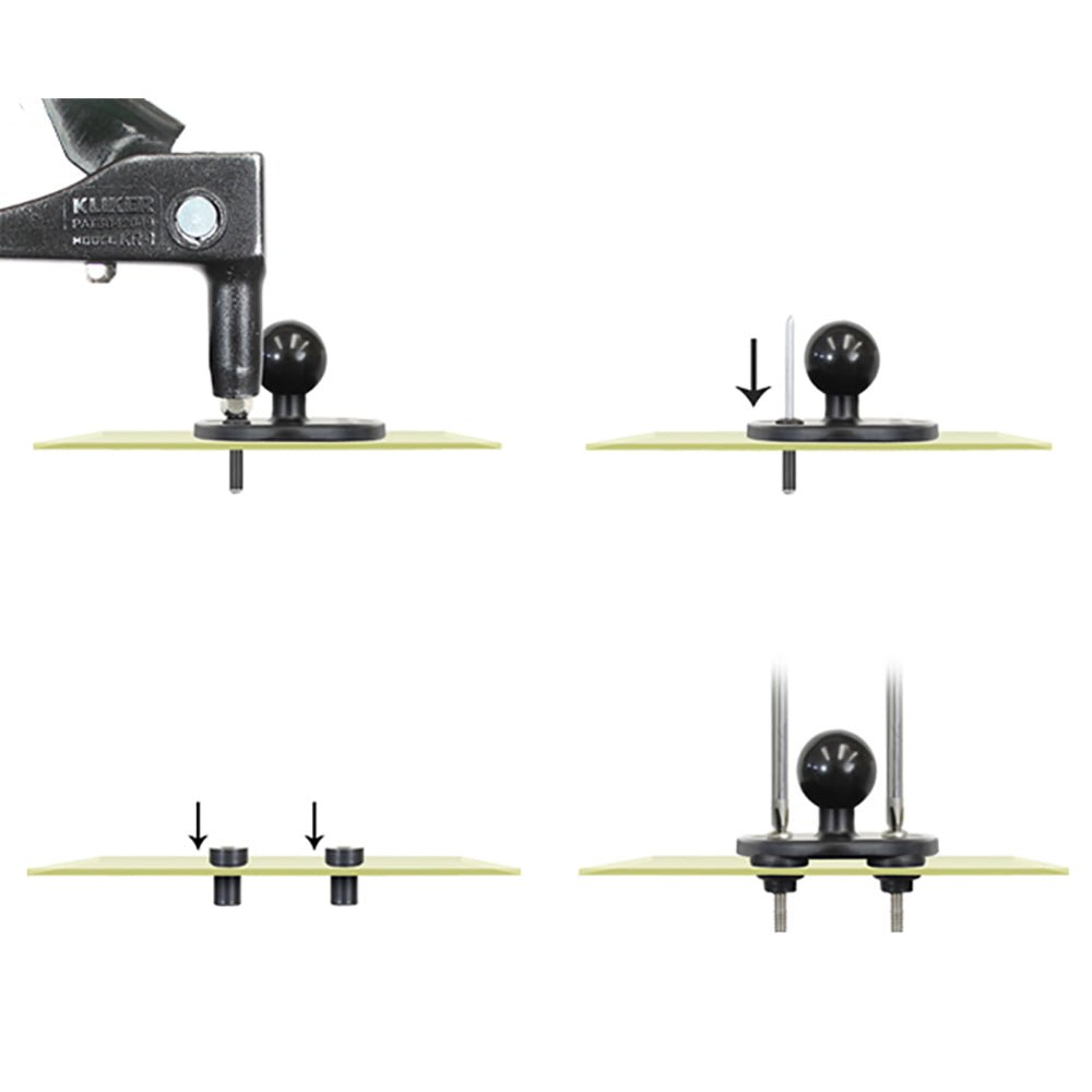 RAM Mount Mari-Rivet Aluminum Pop Rivets - 4 Pack [RAM-MARI-RIVET-4U] - Houseboatparts.com