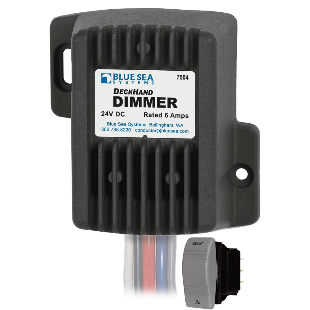 Blue Sea 7504 DeckHand Dimmer - 6 Amp/24V [7504] - Houseboatparts.com