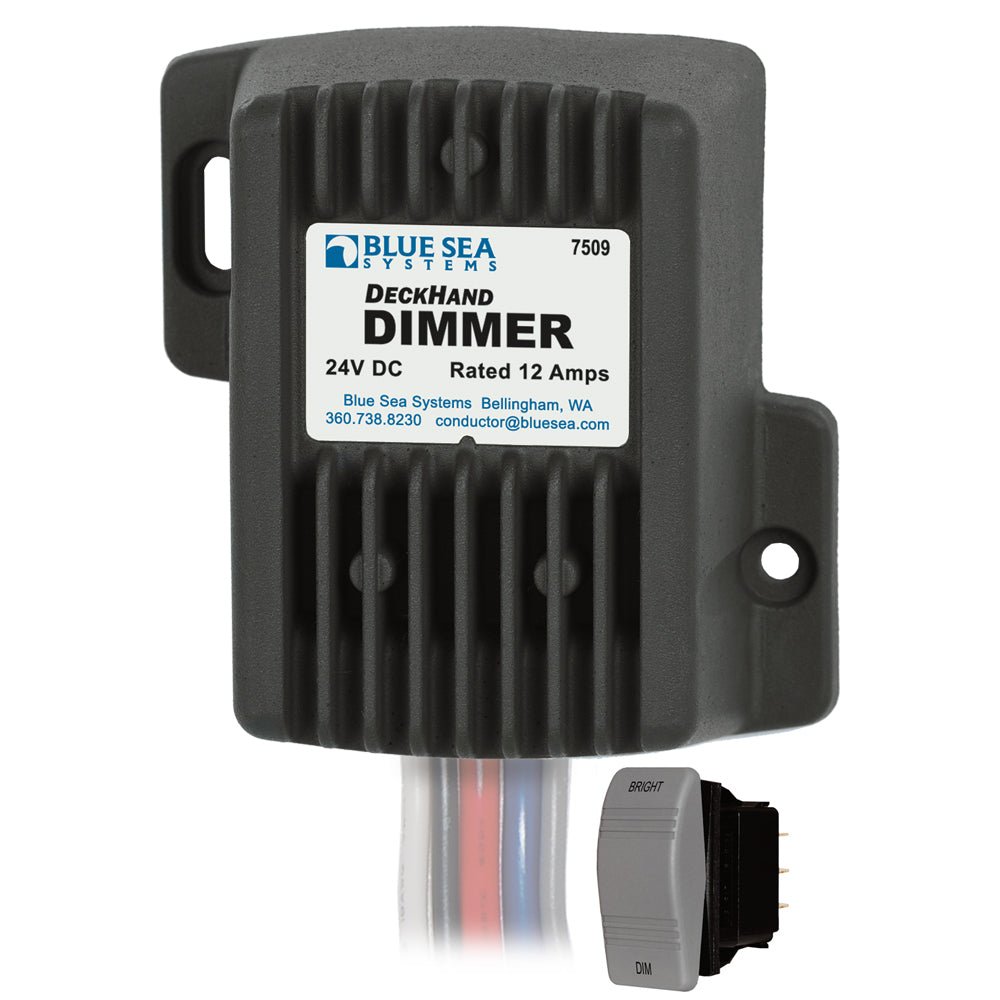 Blue Sea 7509 DeckHand Dimmer - 12 Amp/24V [7509] - Houseboatparts.com