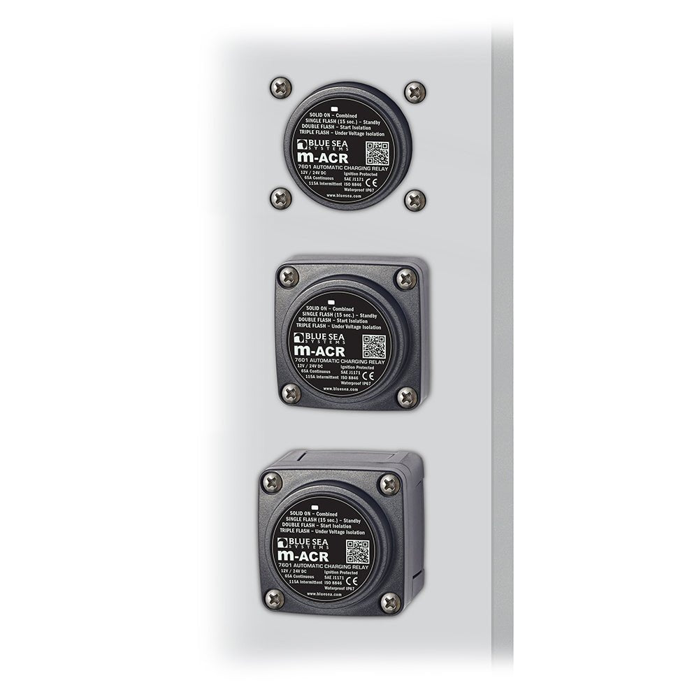 Blue Sea 7601 DC Mini ACR Automatic Charging Relay - 65 Amp [7601] - Houseboatparts.com