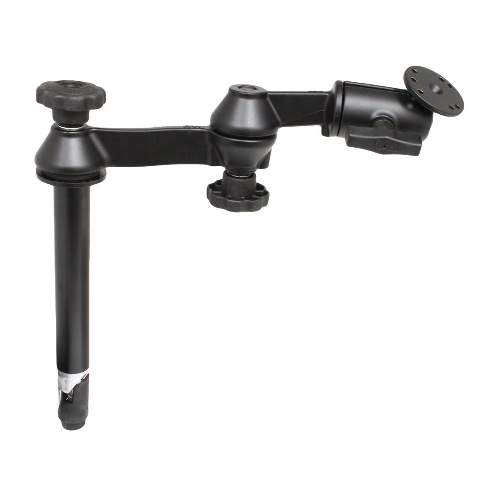 RAM Mount Double Swing Arm w/8" Male and No Female Tele-Pole [RAM-VP-SW1-8] - Houseboatparts.com