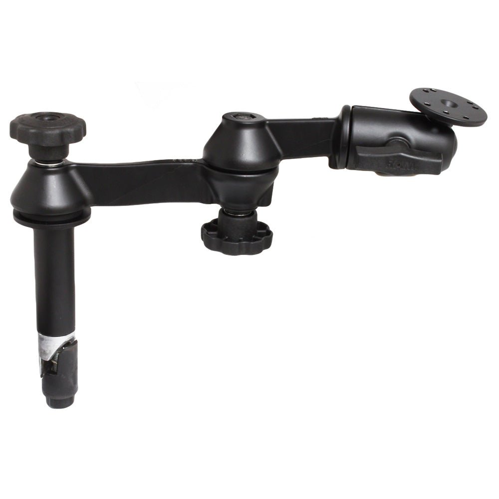 RAM Mount Double Swing Arm w/4" Male Tele-Pole - No Female [RAM-VP-SW1-4] - Houseboatparts.com