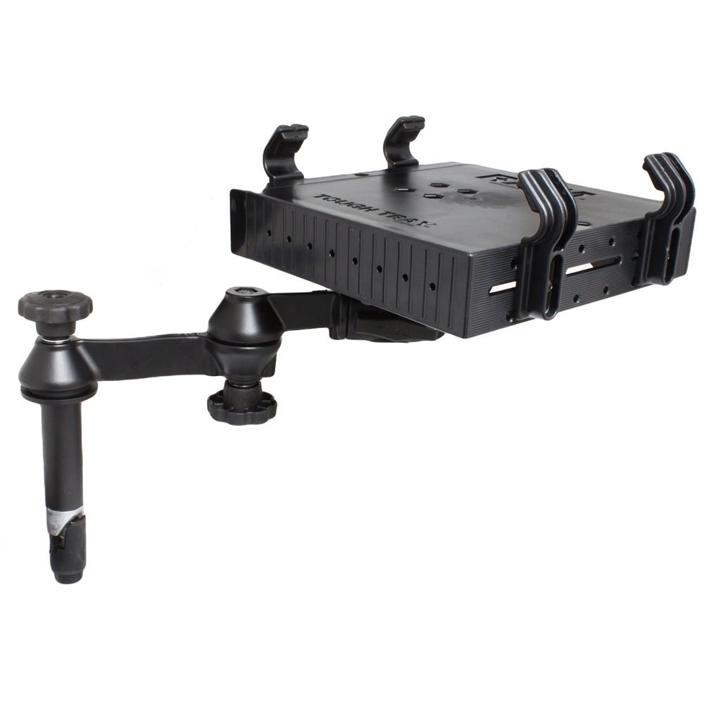 RAM Mount Double Swing Arm w/4" Male Tele-Pole - Laptop Tray [RAM-VP-SW1-4-234-3] - Houseboatparts.com