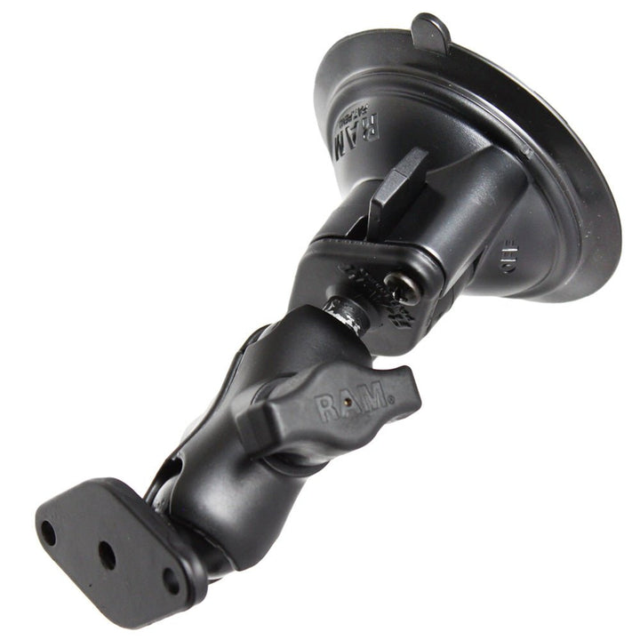 RAM Mount Twist Lock Suction Cup Mount w/Short Arm Diamond Adapter [RAM-B-166U-A] - Houseboatparts.com