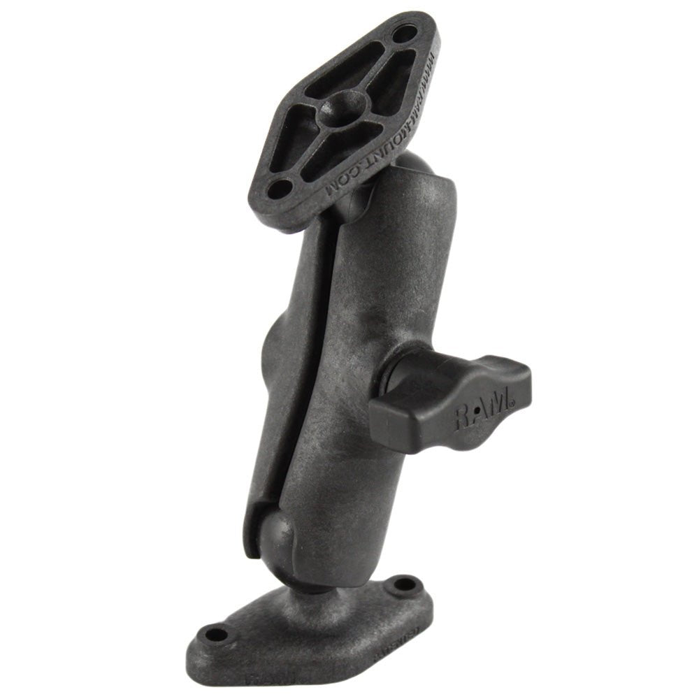RAM Mount Composite Socket Arm w/2 Diamond Bases [RAP-B-102U] - Houseboatparts.com