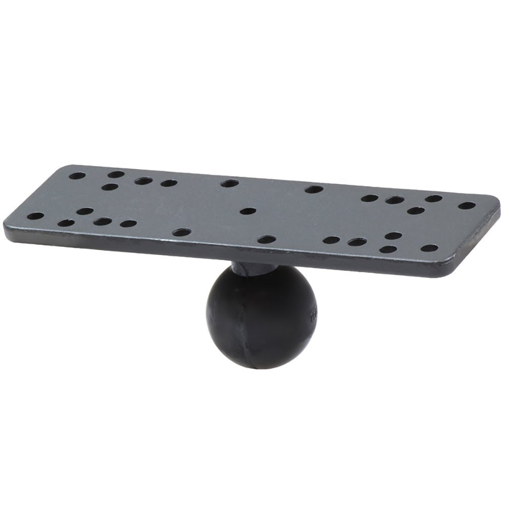 RAM Mount 6.25" x 2" Universal Electronics Base w/1.5" Ball [RAM-111BU] - Houseboatparts.com