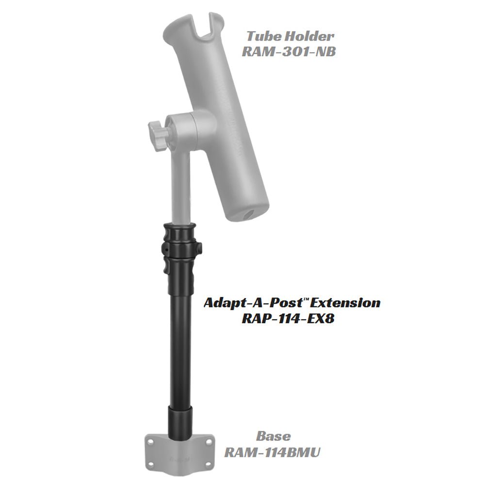 RAM Mount Adapt-a-Post 11" Extension Pole [RAP-114-EX8] - Houseboatparts.com