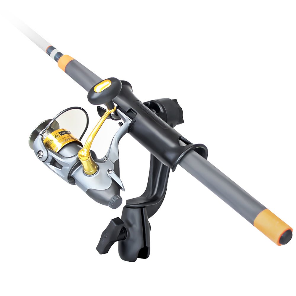 RAM Tube Jr. Fishing Rod Holder with RAM-ROD Revolution Ratchet/Socket System (Base NOT Included) [RAP-390-RB-NBU] - Houseboatparts.com