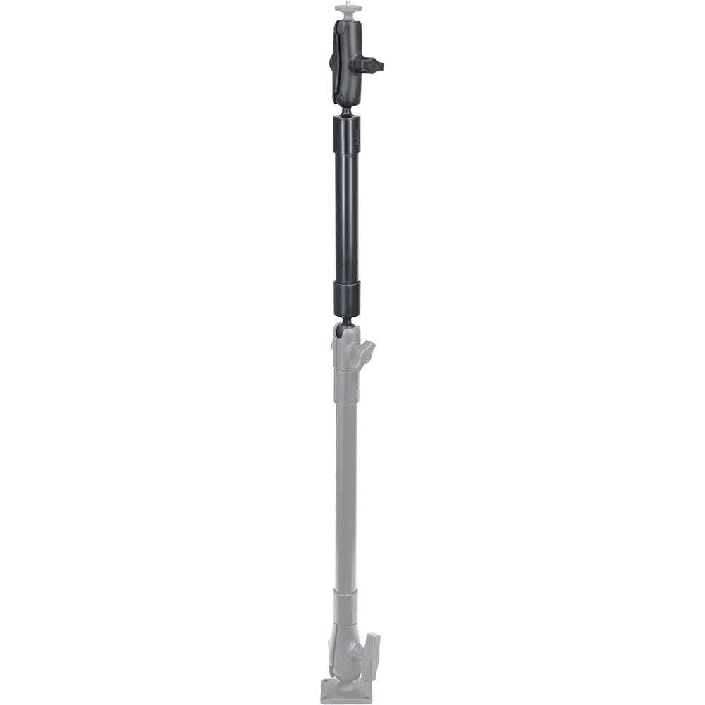 RAM Mount 14" Long Extension Pole w/2 1" Ball Ends and Double Socket Arm [RAP-BB-230-14-201U] - Houseboatparts.com