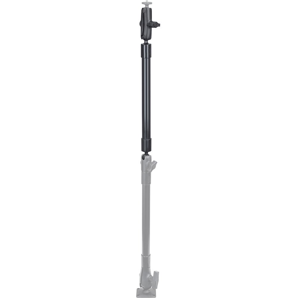 RAM Mount 18" Long Extension Pole w/2 1" Ball Ends & Double Socket Arm [RAP-BB-230-18-201U] - Houseboatparts.com