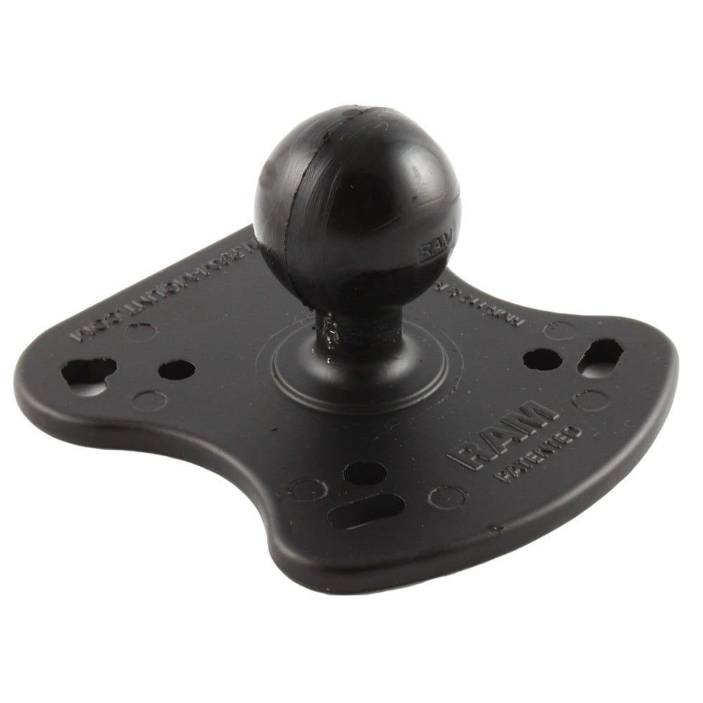 RAM Mount Rugged Use Marine Electronics Base w/1.5" Ball [RAM-107BU] - Houseboatparts.com