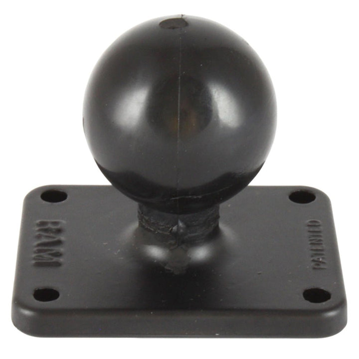 RAM Mount 2" x 2.5" Rectangle Base w/1.5" Ball [RAM-202U-225] - Houseboatparts.com