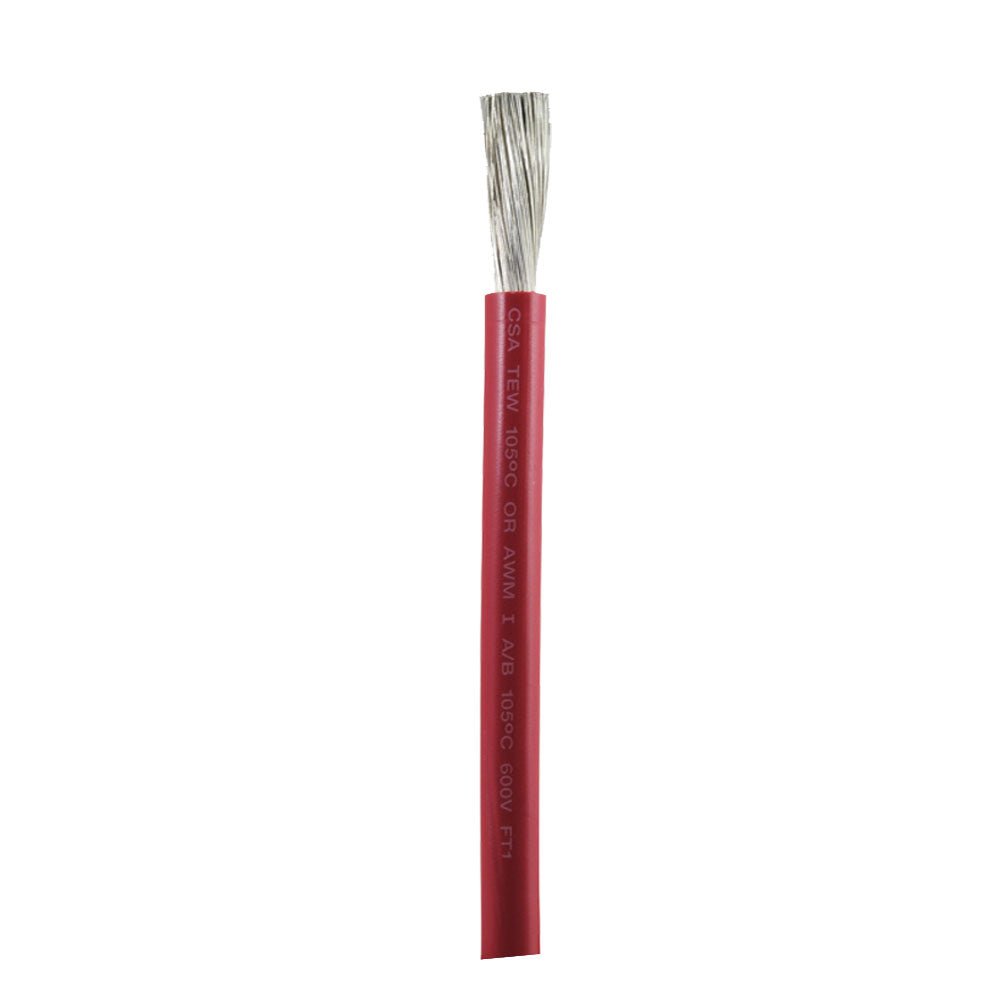 Ancor Red 1 AWG Battery Cable - Sold By The Foot [1155-FT] - Houseboatparts.com