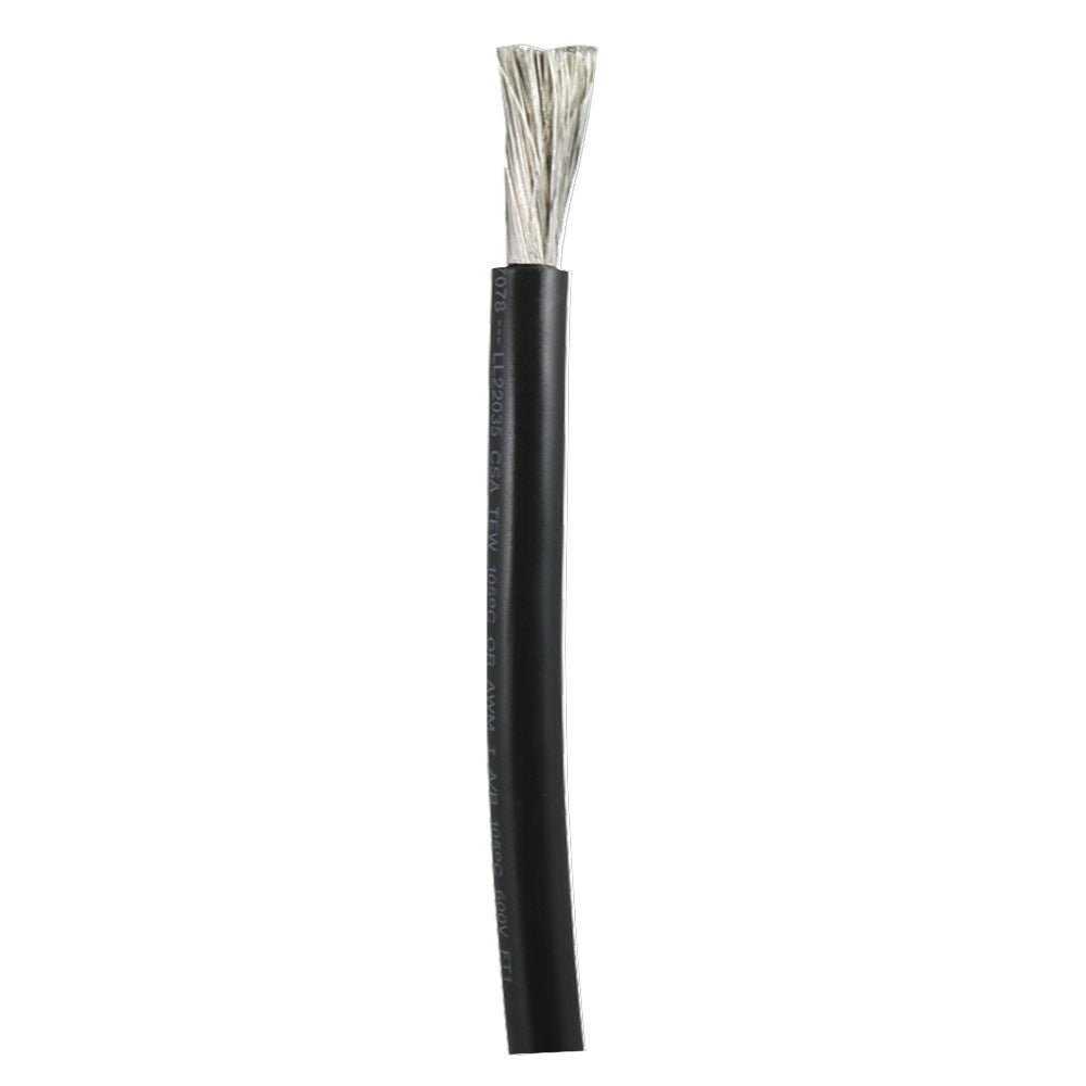 Ancor Black 2/0 AWG Battery Cable - Sold By The Foot [1170-FT] - Houseboatparts.com