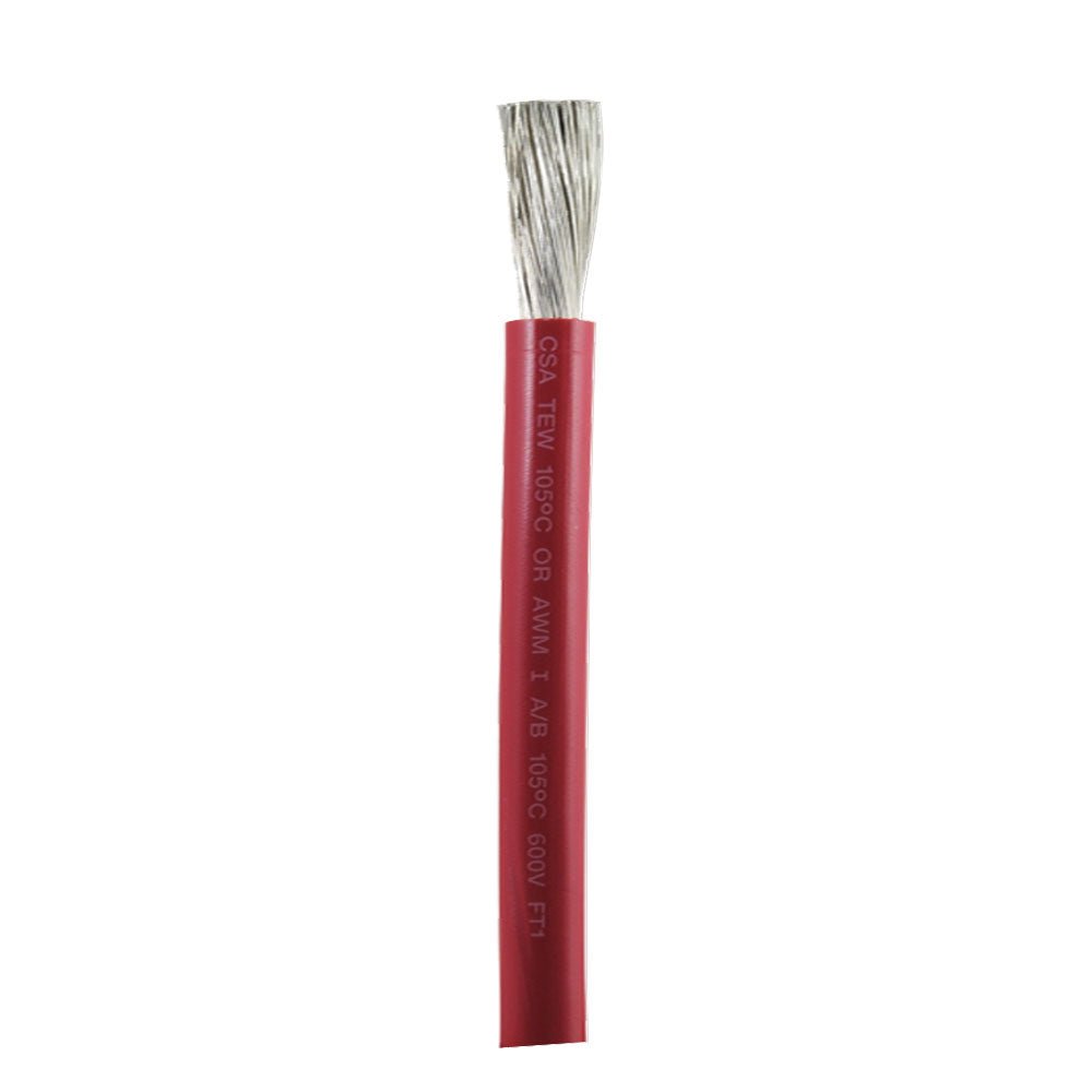 Ancor Red 2/0 AWG Battery Cable - Sold By The Foot [1175-FT] - Houseboatparts.com