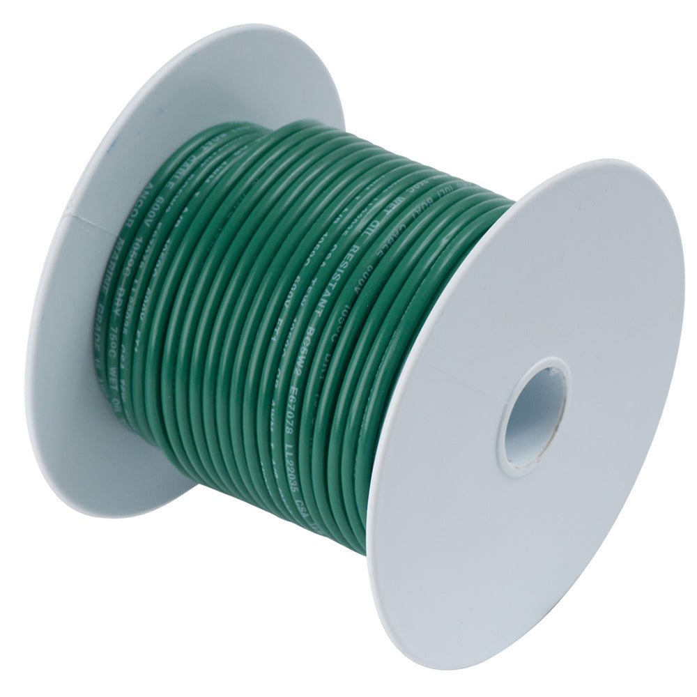 Ancor Green 10 AWG Primary Cable - 100' [108310] - Houseboatparts.com