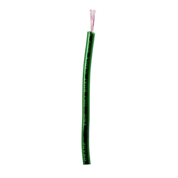 Ancor Green 8 AWG Battery Cable - Sold By The Foot [1113-FT] - Houseboatparts.com