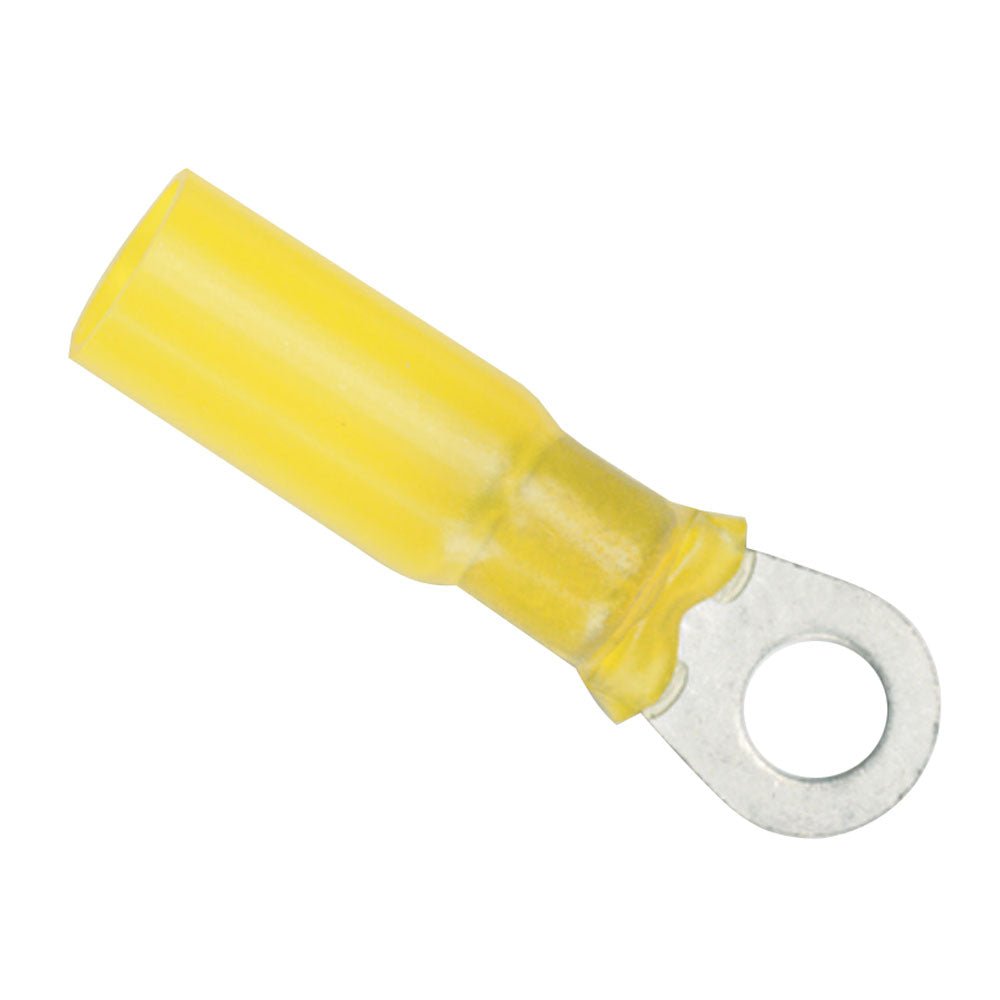 Ancor 12-10 Gauge - #10 Heat Shrink Ring Terminal - 100-Pack [312399] - Houseboatparts.com