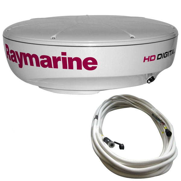 Raymarine RD424HD 4kW Digital Radar Dome w/10M Cable [T70169] - Houseboatparts.com