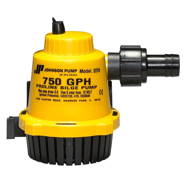 Johnson Pump Proline Bilge Pump - 750 GPH [22702] - Houseboatparts.com