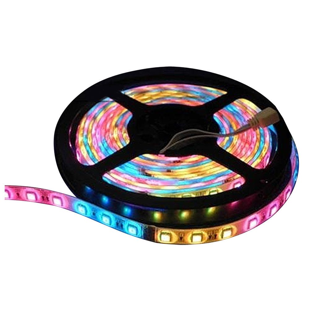 Lunasea Waterproof IP68 LED Strip Lights - Red/Green/Blue - 2M [LLB-453M-01-02] - Houseboatparts.com