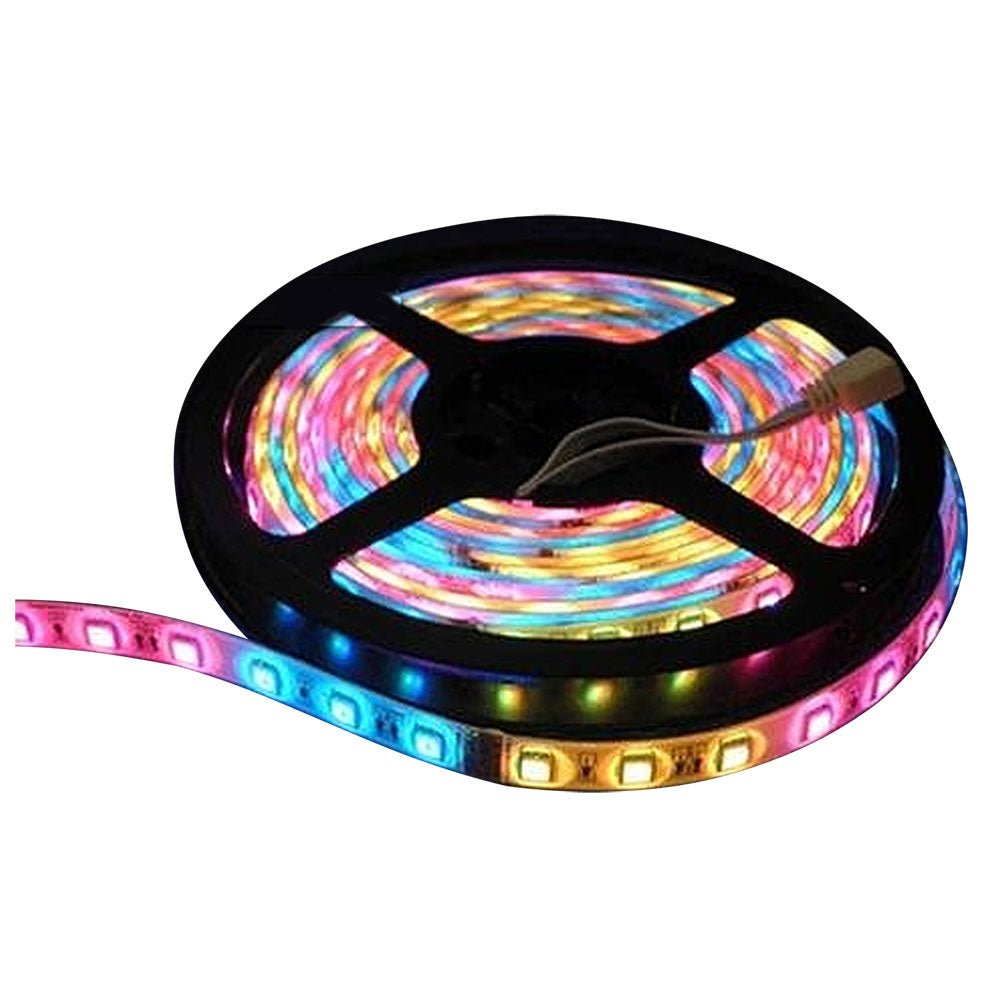 Lunasea Waterproof IP68 LED Strip Lights - Red/Green/Blue - 5M [LLB-453M-01-05] - Houseboatparts.com