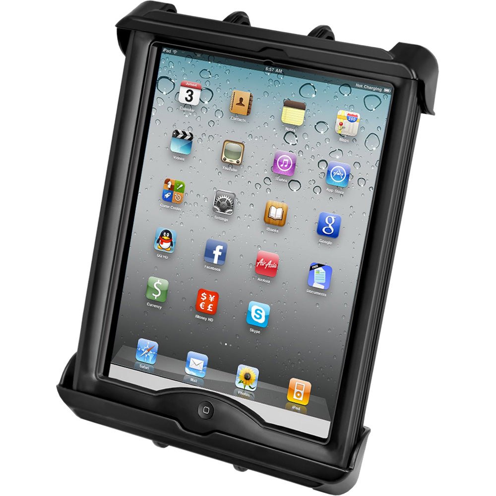 RAM Mount Tab-Lock Universal Locking Cradle f/Apple iPad w/LifeProof & Lifedge Cases [RAM-HOL-TABL17U] - Houseboatparts.com