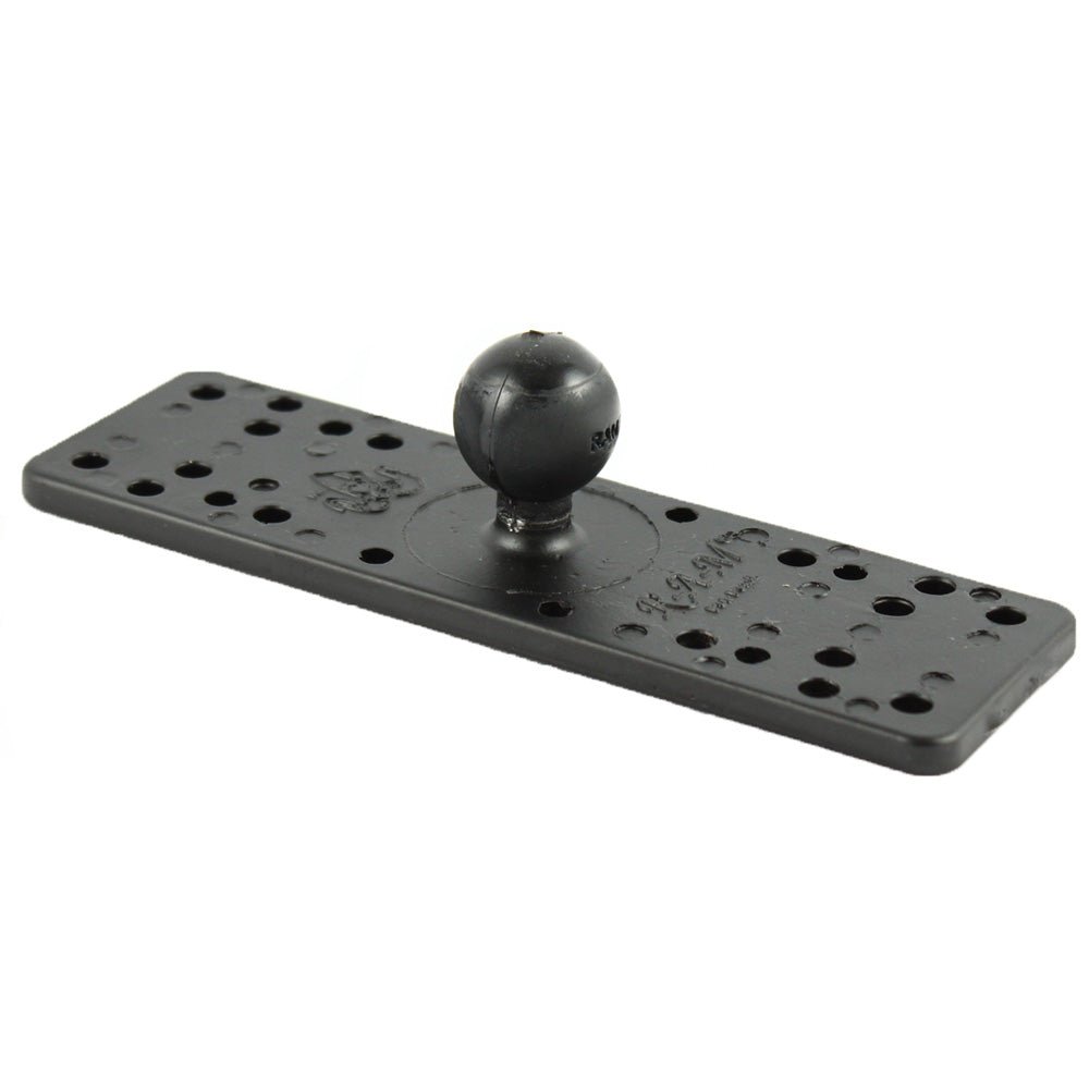 RAM Mount 6.25" x 2" Rectangle Base w/1" Ball [RAM-B-111BU] - Houseboatparts.com