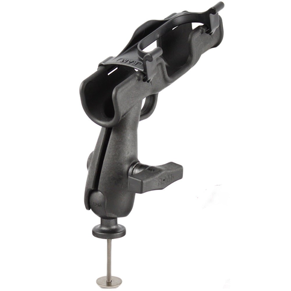 RAM Mount RAM-ROD 2007 Fly Rod Jr. Fishing Rod Holder w/5 Spot Mounting Base Adapter [RAP-341-5] - Houseboatparts.com