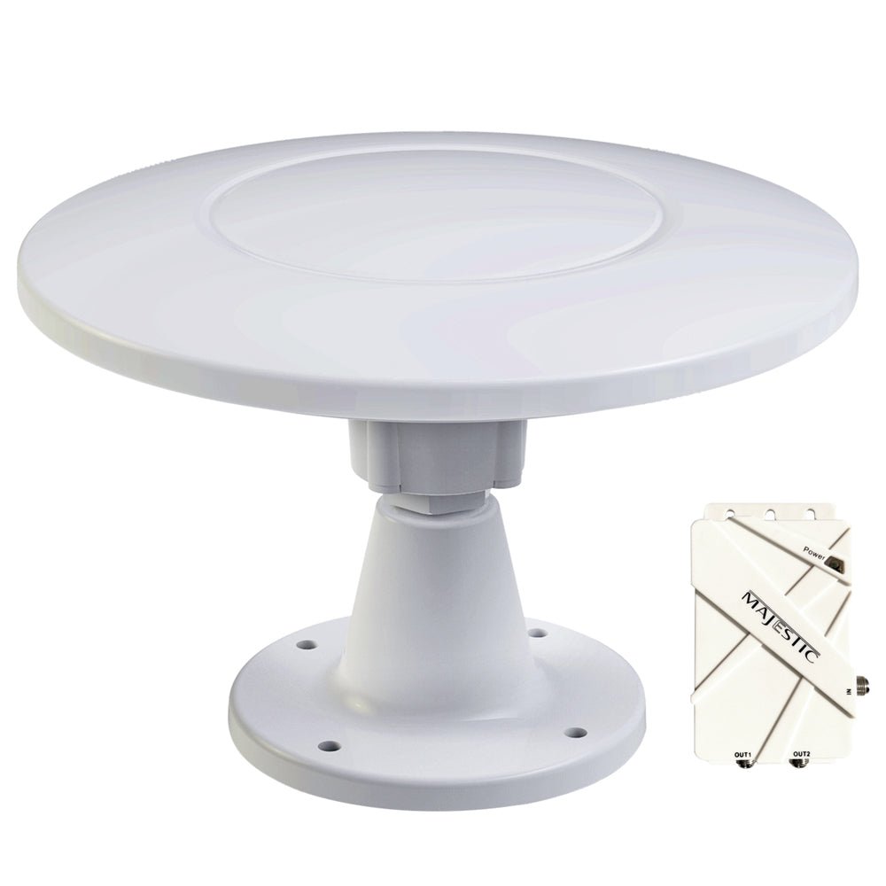 Majestic UFO X Ultra High Gain 30dB Digital TV Antenna - 12V [UFO X] - Houseboatparts.com