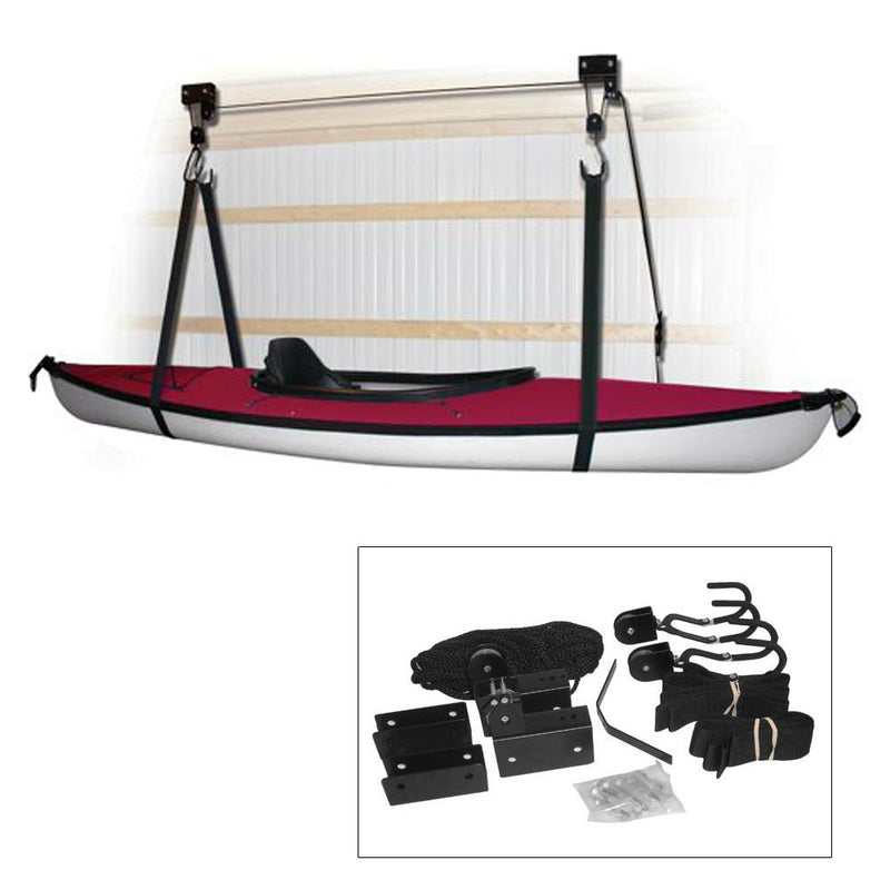 Attwood Kayak Hoist System - Black [11953-4] - Houseboatparts.com