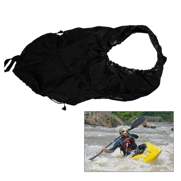 Attwood Universal Fit Kayak Spray Skirt - Black [11776-5] - Houseboatparts.com