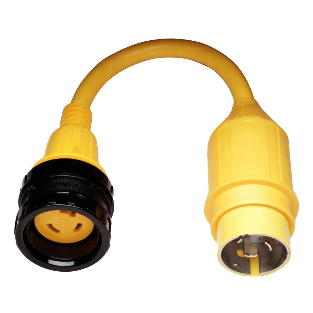 Marinco 110A Pigtail Adapter - 30A Female to 50A Male [110A] - Houseboatparts.com