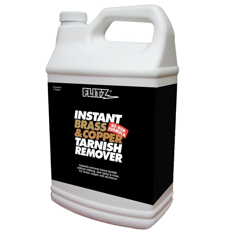 Flitz Instant Brass & Copper Tarnish Remover - 1 Gallon [BC 01810] - Houseboatparts.com