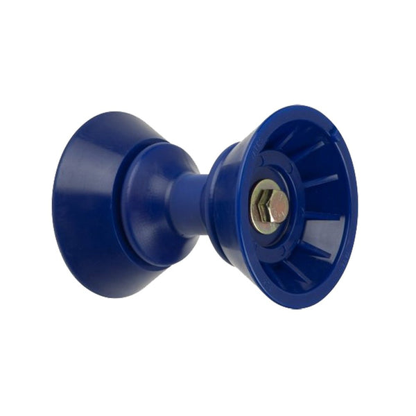 C.E. Smith 3" Bow Bell Roller Assembly - Blue TPR [29330] - Houseboatparts.com