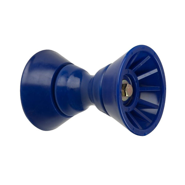 C.E. Smith 4" Bow Bell Roller Assembly - Blue TPR [29331] - Houseboatparts.com