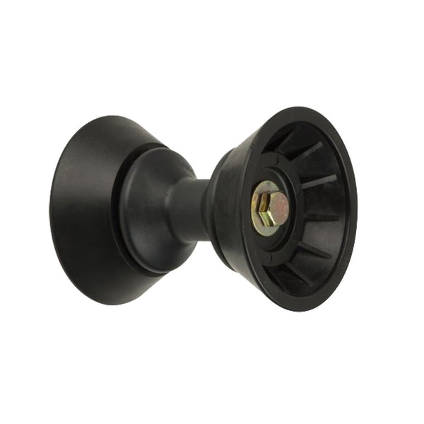 C.E. Smith 3" Bow Bell Roller Assembly - Black TPR [29332] - Houseboatparts.com