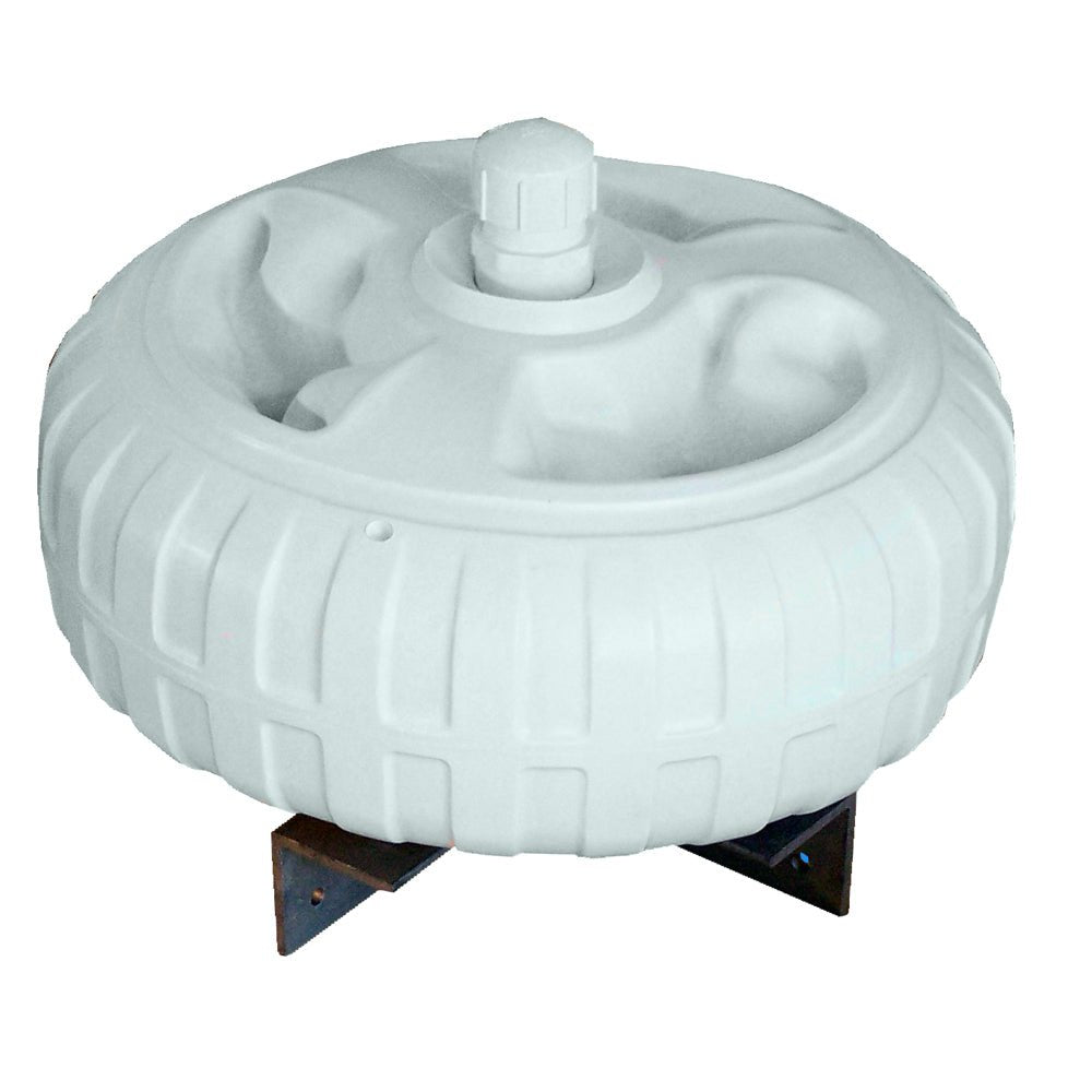 Dock Edge Inflatable Dock Wheel - 18" - White [95-077-F] - Houseboatparts.com