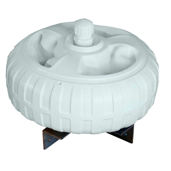 Dock Edge Inflatable Dock Wheel - 18" - White [95-077-F] - Houseboatparts.com