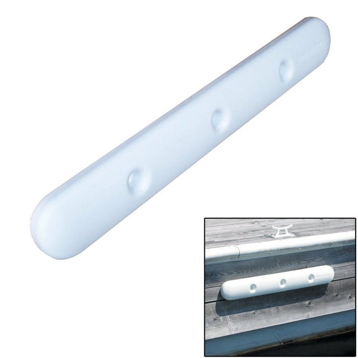 Dock Edge Ultragard 35" PVC Dock Cushion - White [1008-F] - Houseboatparts.com