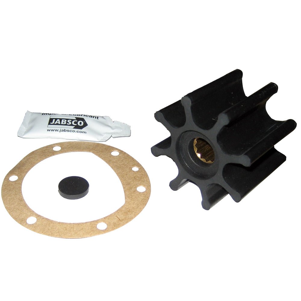 Jabsco Impeller Kit - 8 Blade - Neoprene - 2-9/16" Diameter x 2" W, 5/8" Shaft Diameter [920-0001-P] - Houseboatparts.com