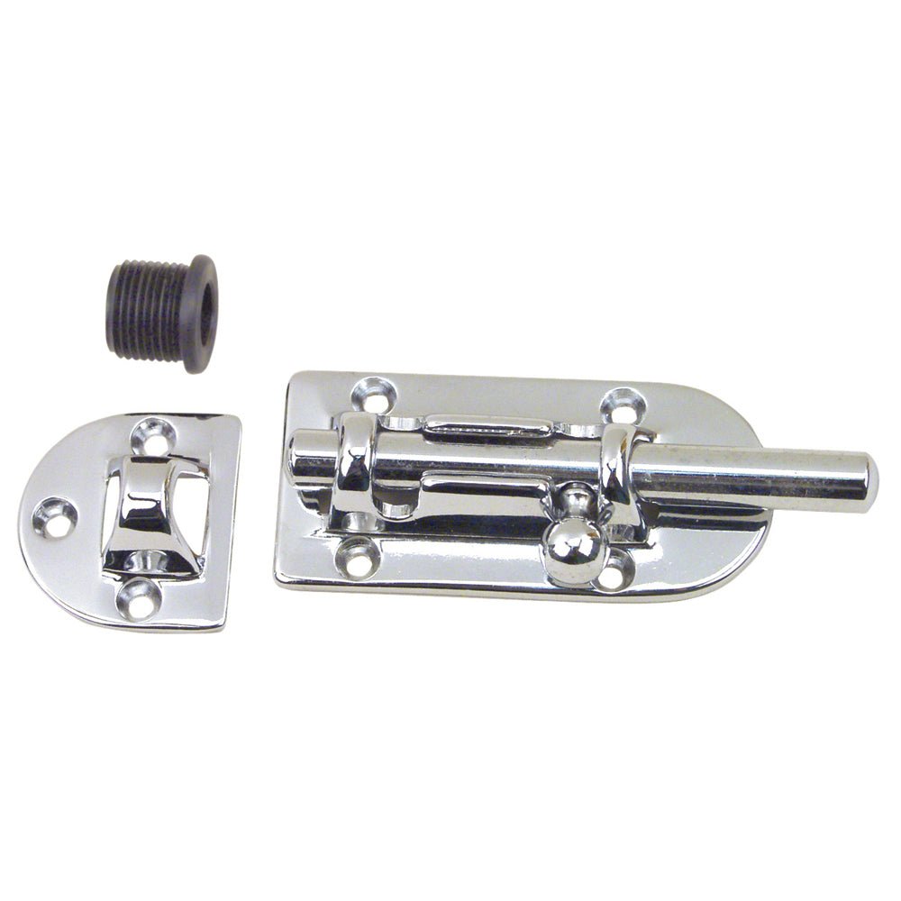 Perko 3" Chrome Barrel Bolt [0947DP1CHR] - Houseboatparts.com