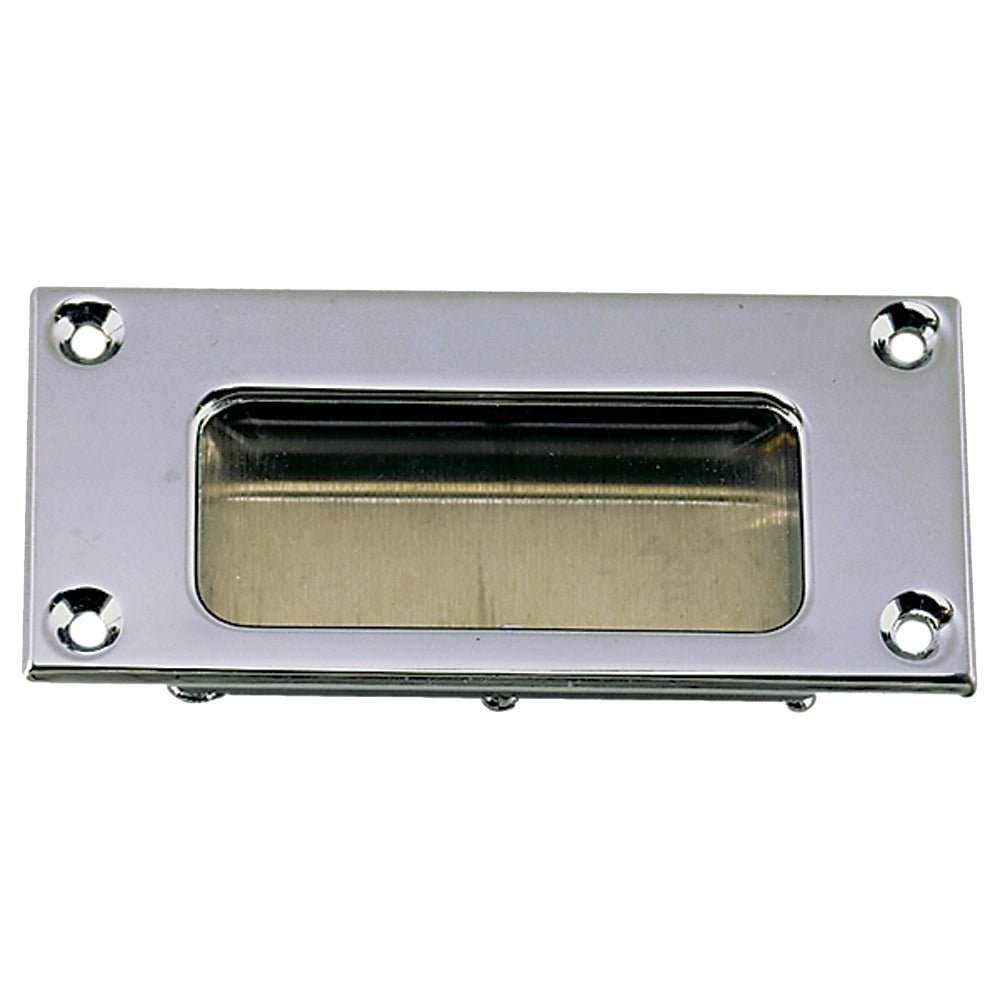 Perko Flush Pull - Chrome Plated Zinc [1110DP0CHR] - Houseboatparts.com