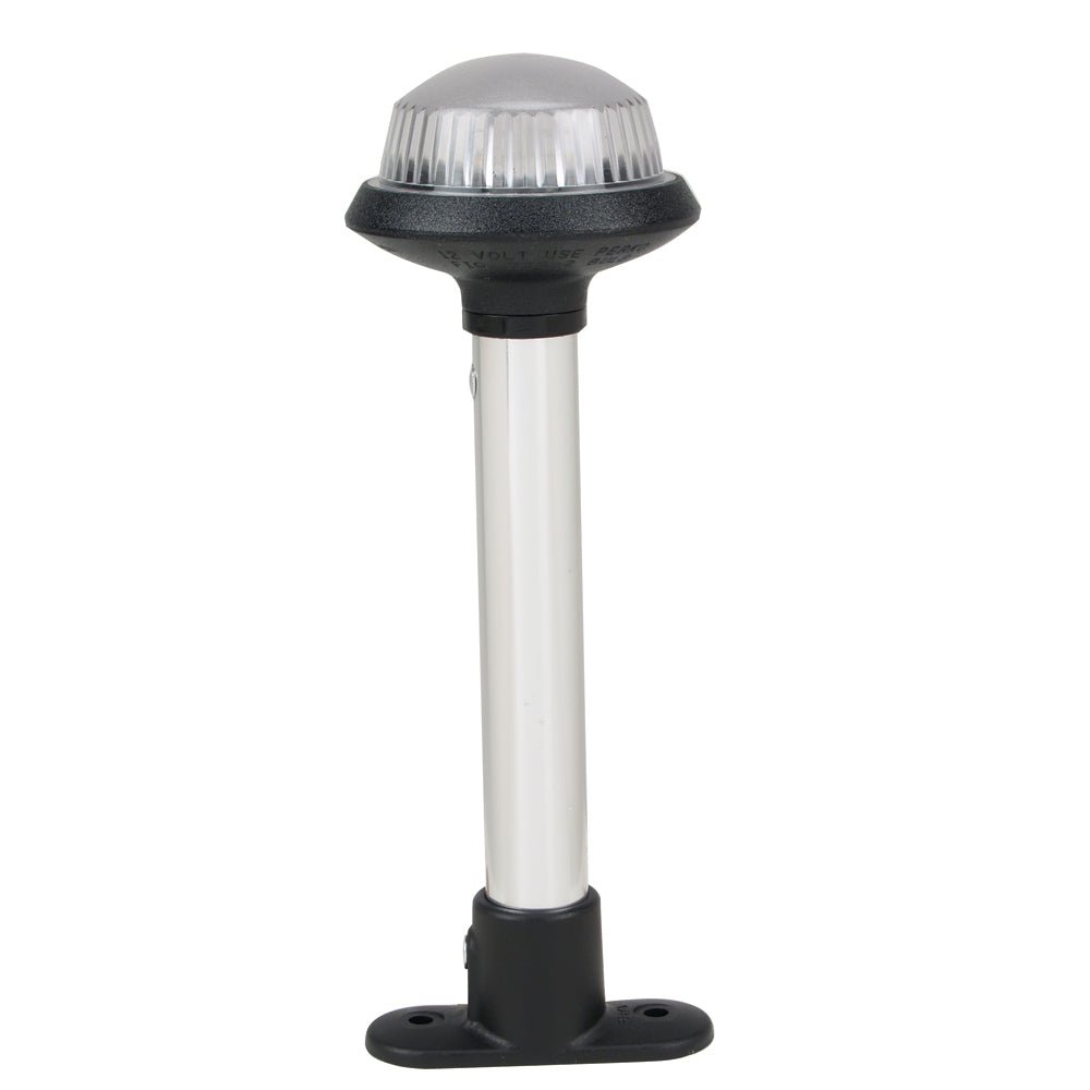 Perko Fixed Mount All-Around White Light - 7-⅛" 12VDC [1604DP0CHR] - Houseboatparts.com