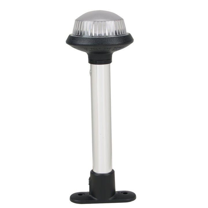 Perko Fixed Mount All-Around White Light - 7-⅛" 12VDC [1604DP0CHR] - Houseboatparts.com