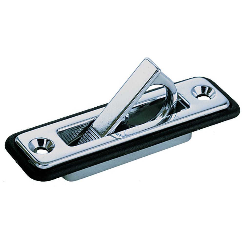 Perko Spring Loaded Flush Pull - Chrome Plated Zinc - " x 3-1/4" [1221DP0CHR] - Houseboatparts.com