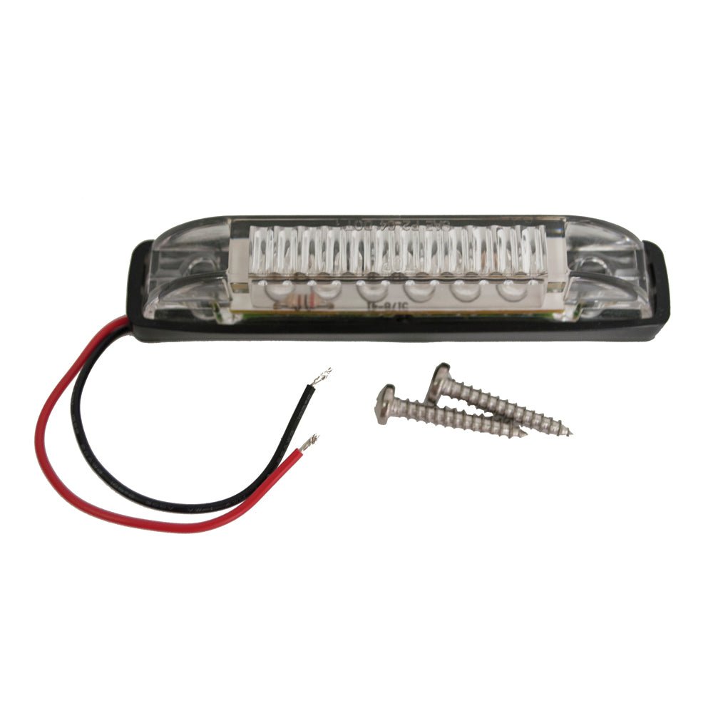 Attwood 4" LED Utility Courtesy Light - 12V [6355W7] - Houseboatparts.com