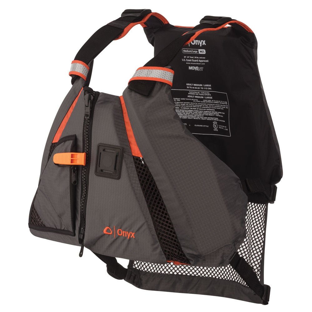 Onyx MoveVent Dynamic Paddle Sports Life Vest - M/L [122200-200-040-14] - Houseboatparts.com