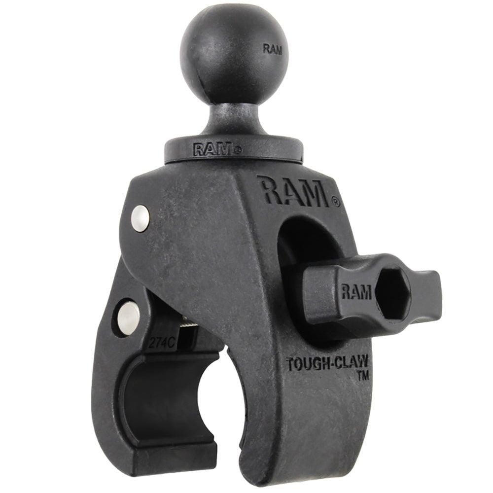 RAM Mount Small Tough-Claw w/1" Rubber Ball [RAP-B-400U] - Houseboatparts.com