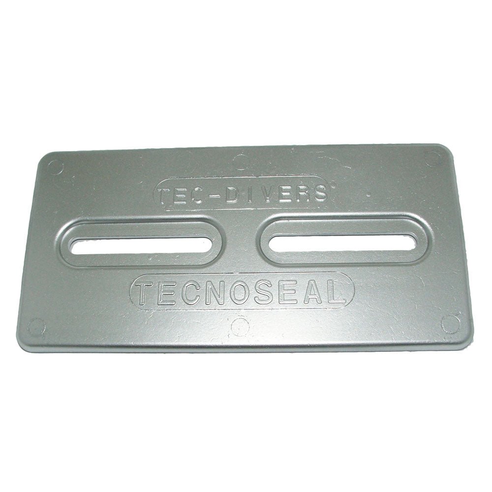 Tecnoseal TEC-DIVERS Plate Anode - Zinc [TEC-DIVERS] - Houseboatparts.com